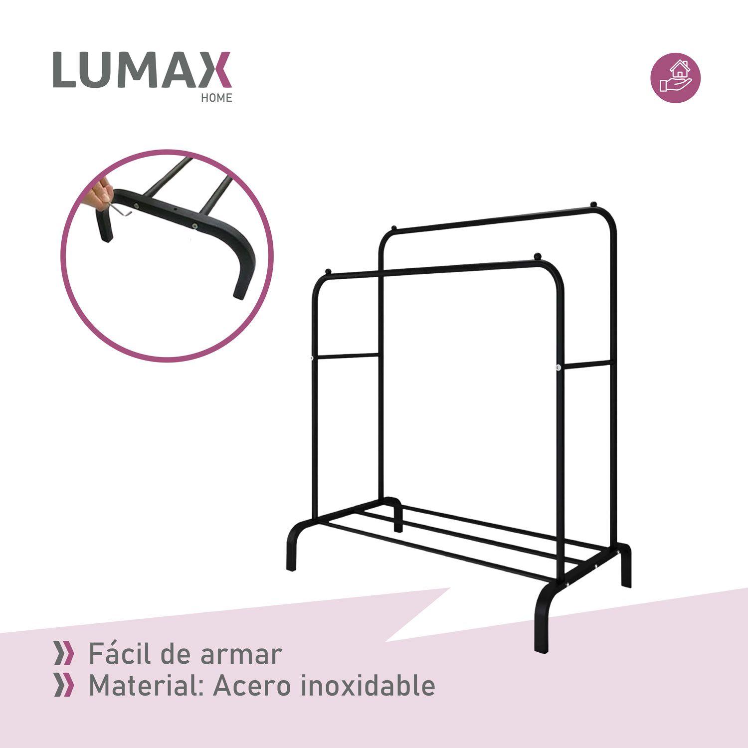 Perchero Organizador de Ropa Closet Hogar de Metal-6