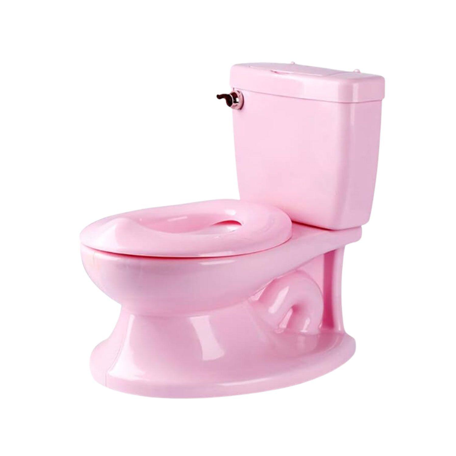 Pelela Aprendizaje Tipo Wc Sonido Cisterna Rosado-0