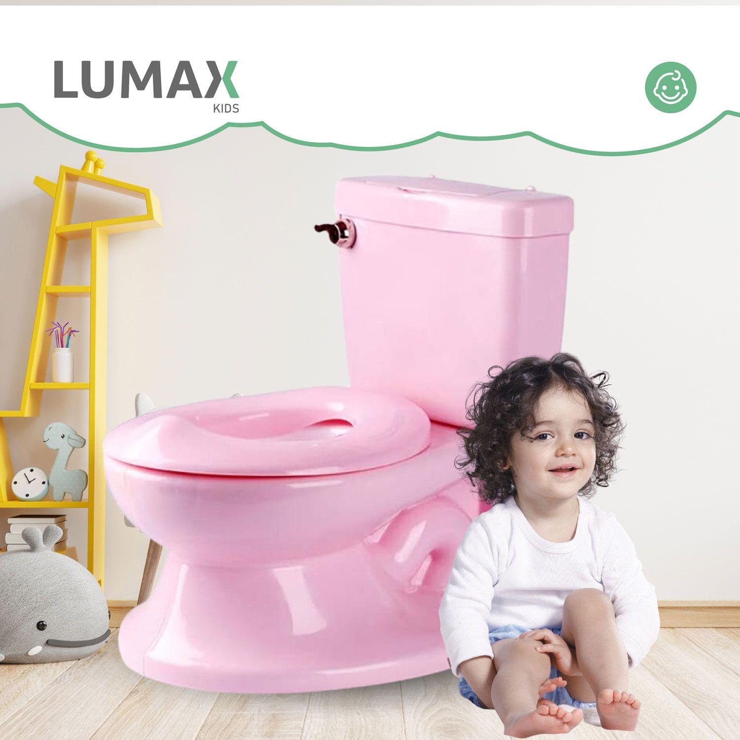 Pelela Aprendizaje Tipo Wc Sonido Cisterna Rosado-3