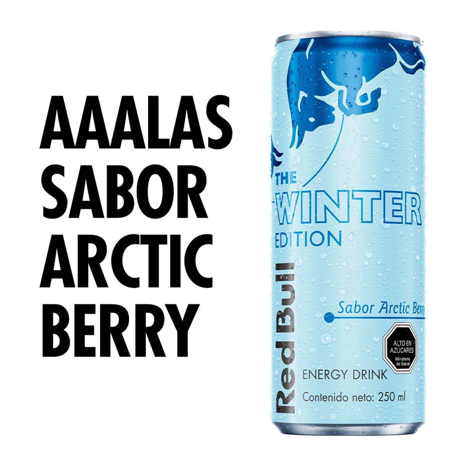 Bebida Energetica Red Bull Winter Edition 12 Latas de 250ml-1