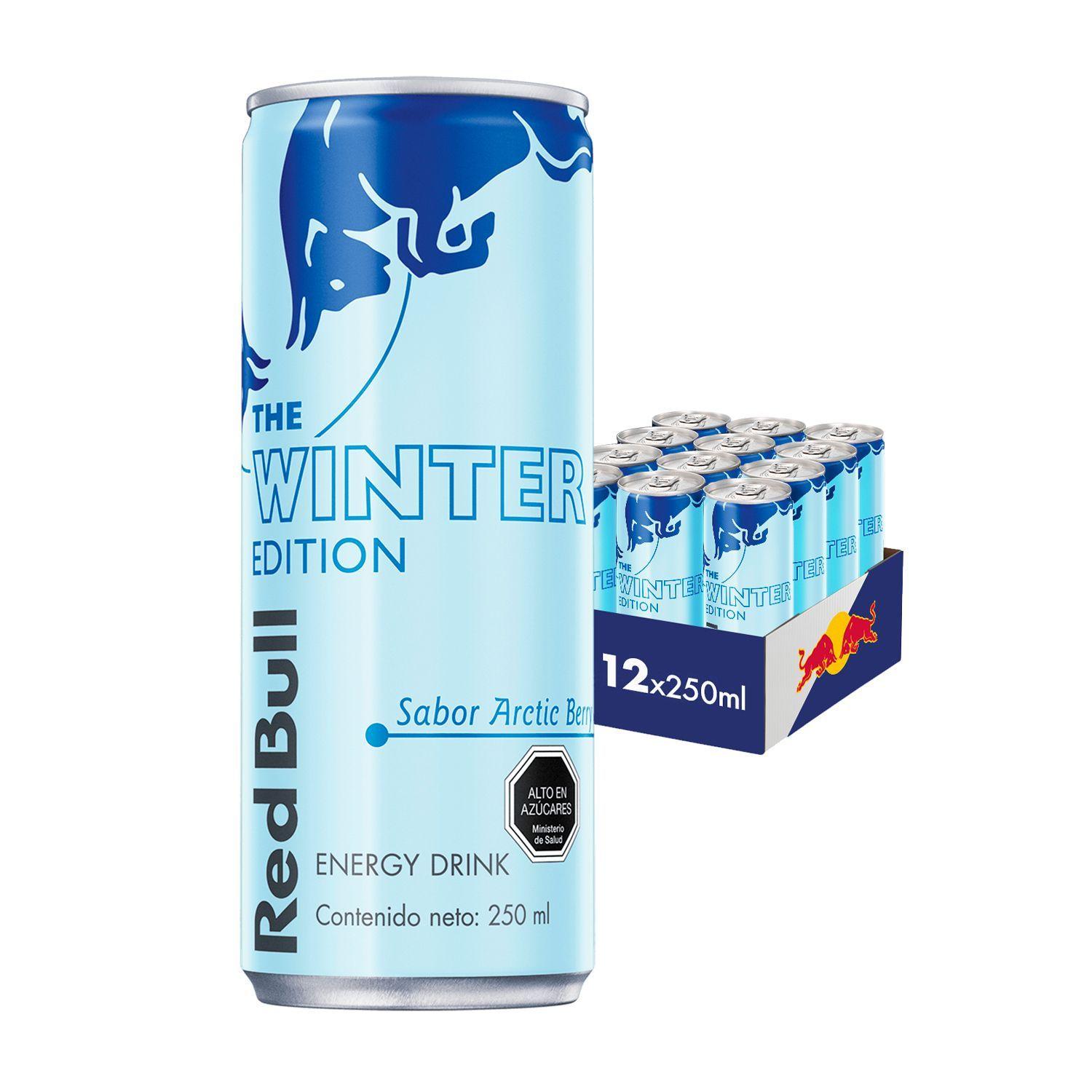 Bebida Energetica Red Bull Winter Edition 12 Latas de 250ml-0