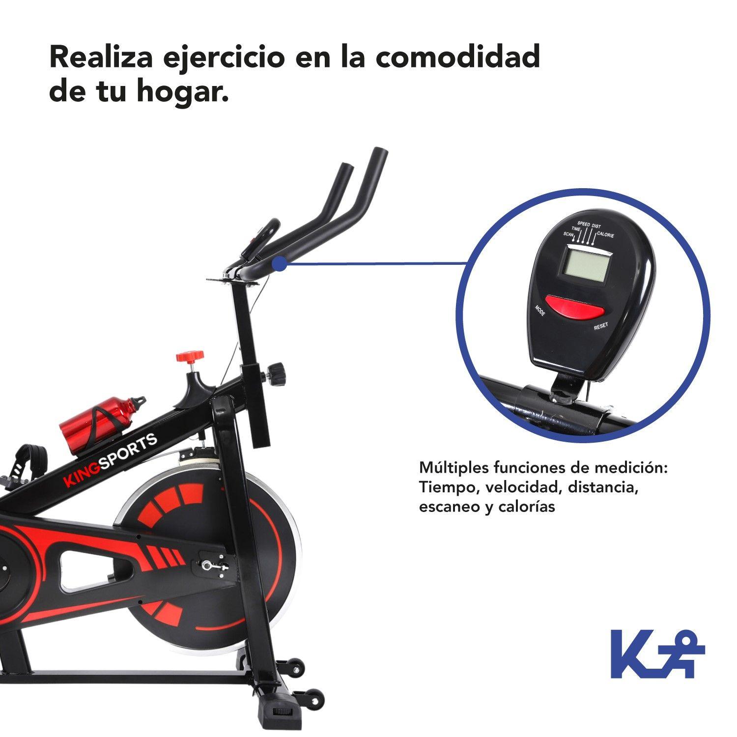 Bicicleta Estatica Fija Spinning Cardio Y Fitness 8 Kg-2