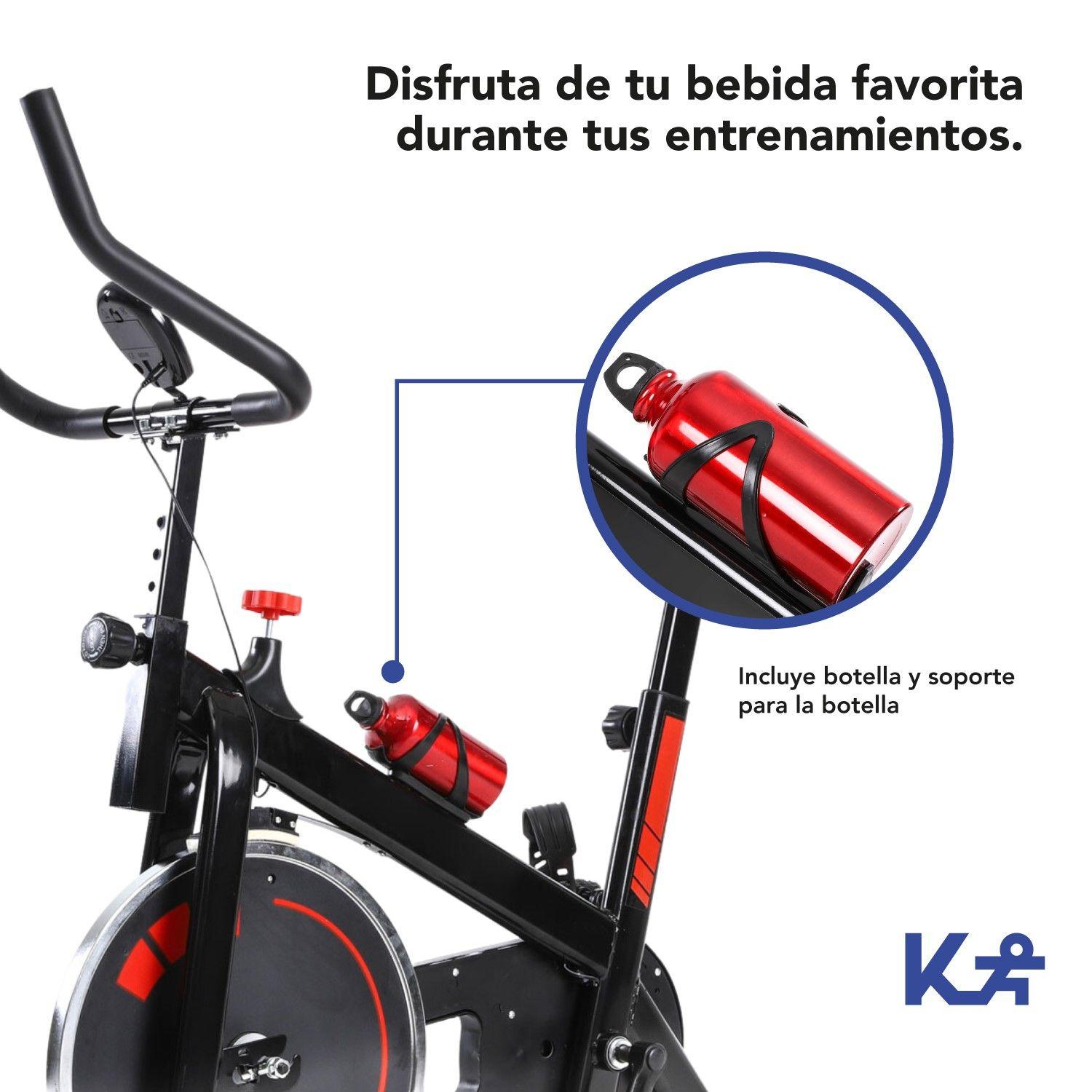Bicicleta Estatica Fija Spinning Cardio Y Fitness 8 Kg-3