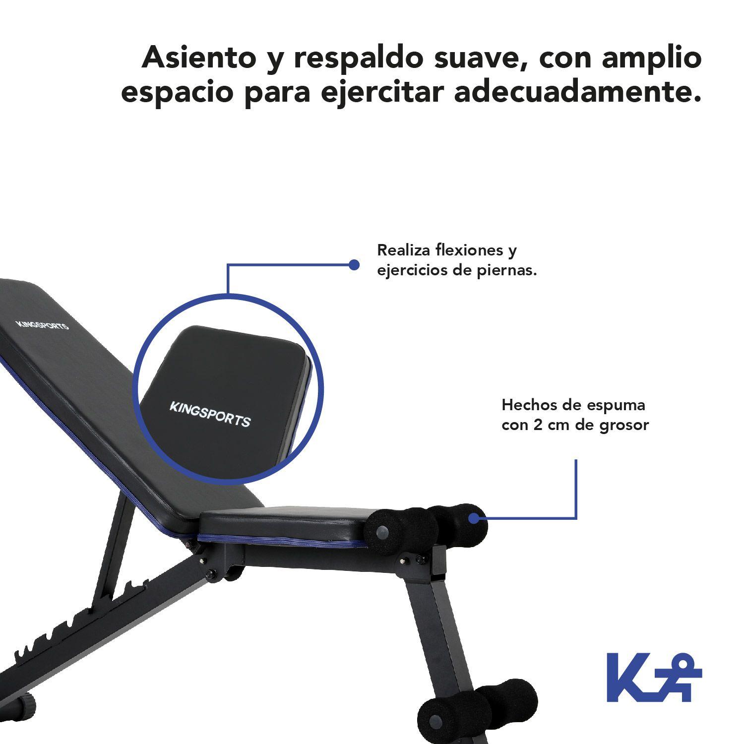 Banco Para Pesas Plegable Inclinado-2