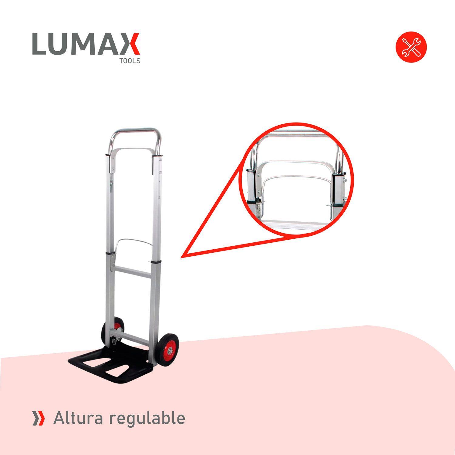 Carro Carga Plegable Aluminio Tipo Yegua 100 Kg-6