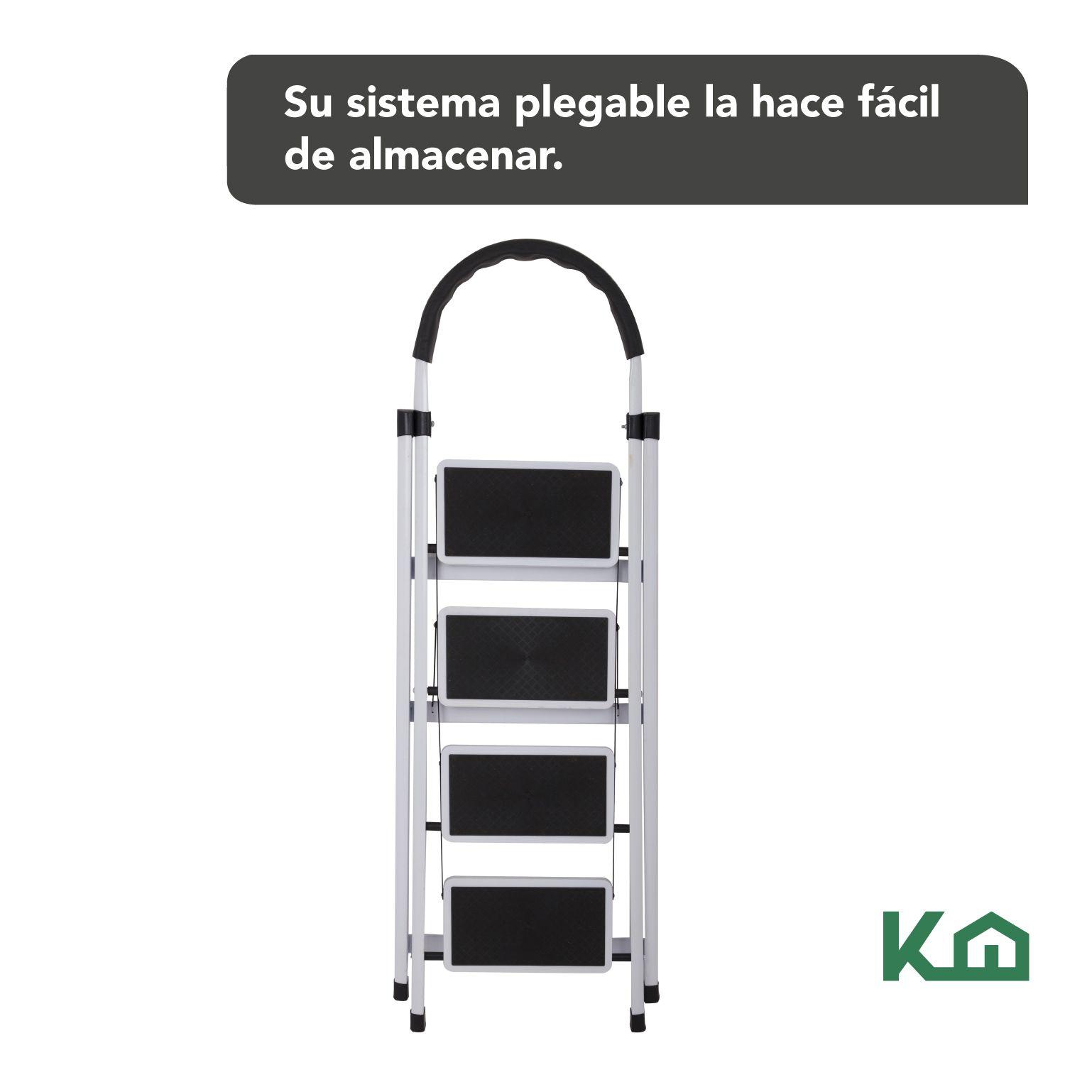 Escalera Plegable 4 Peldaños KingsHouse-4