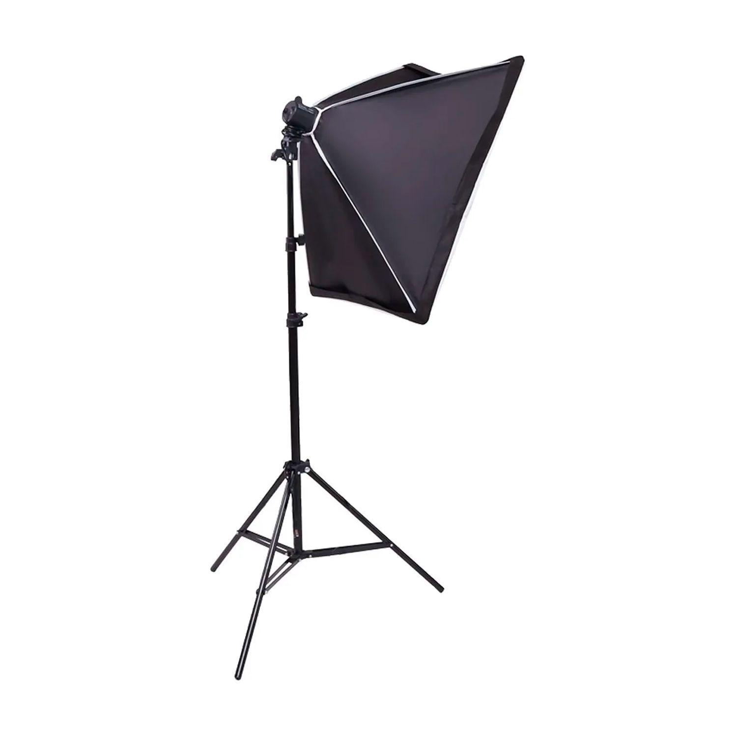 Pack 2 Cajas De Luz Softbox + 2 Tripodes + 8 Led 16w Ge Sec-2