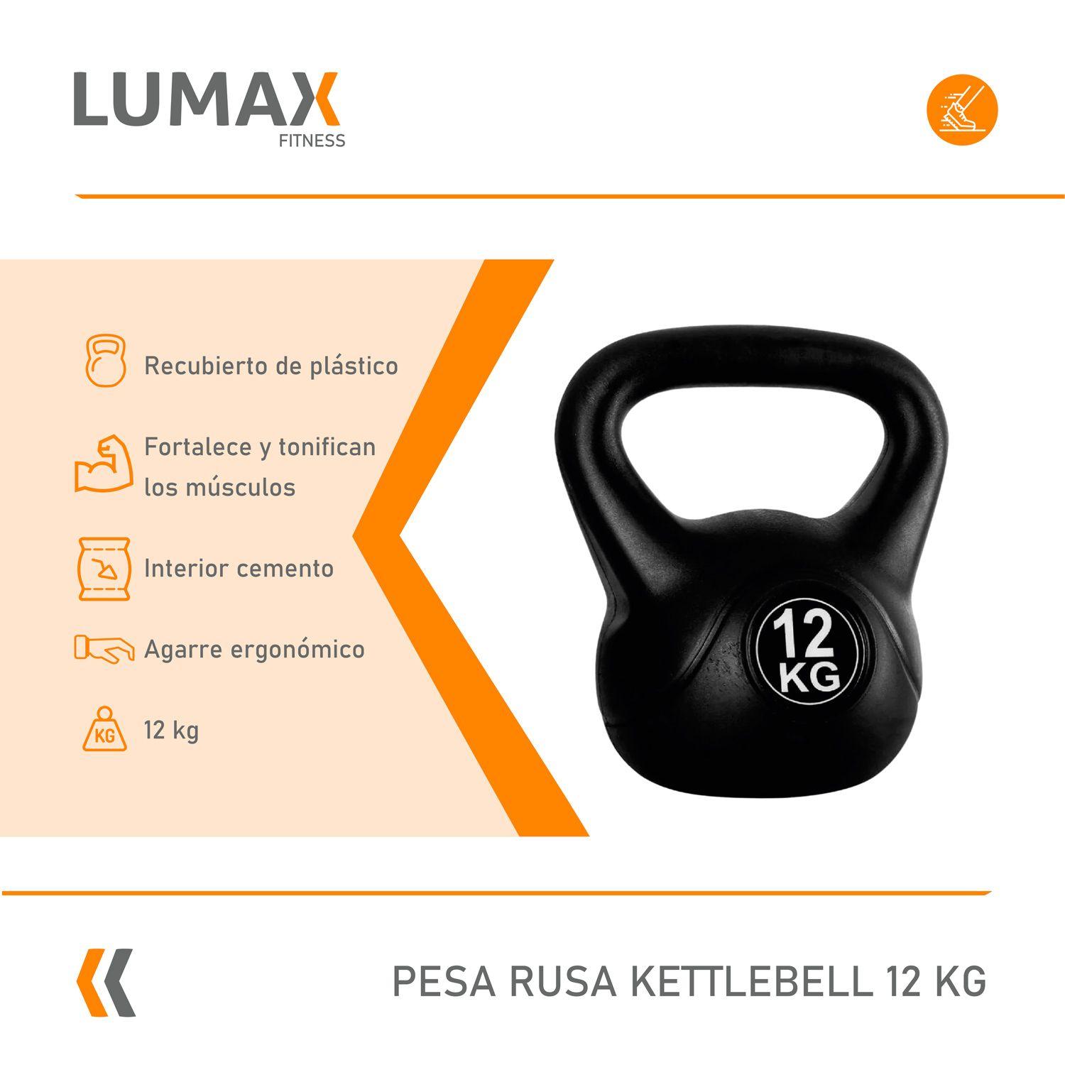 Pesa Rusa Kettlebell 12kg Entrenamiento Crossfit Fitness-1
