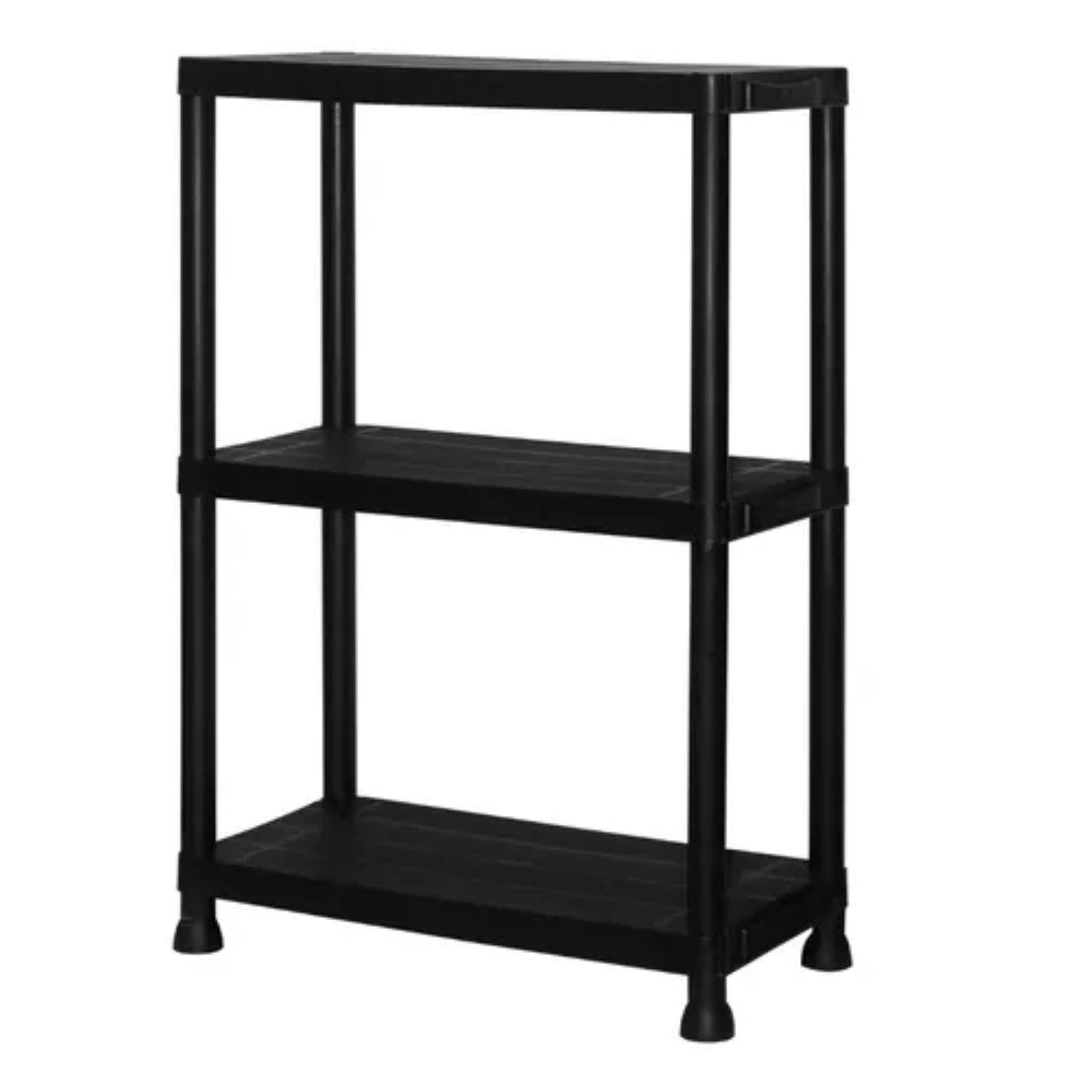 Estanteria Plastico 3 Estantes Encastrable 91x31x61cm-0