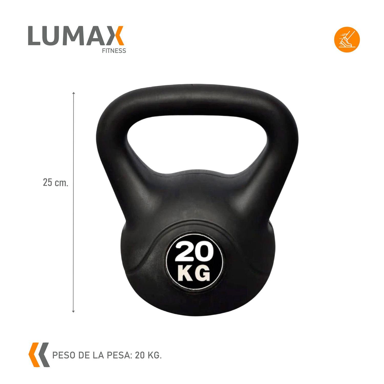 Set Par de Pesas Rusas Kettlebell 20kg Entrenamiento-3