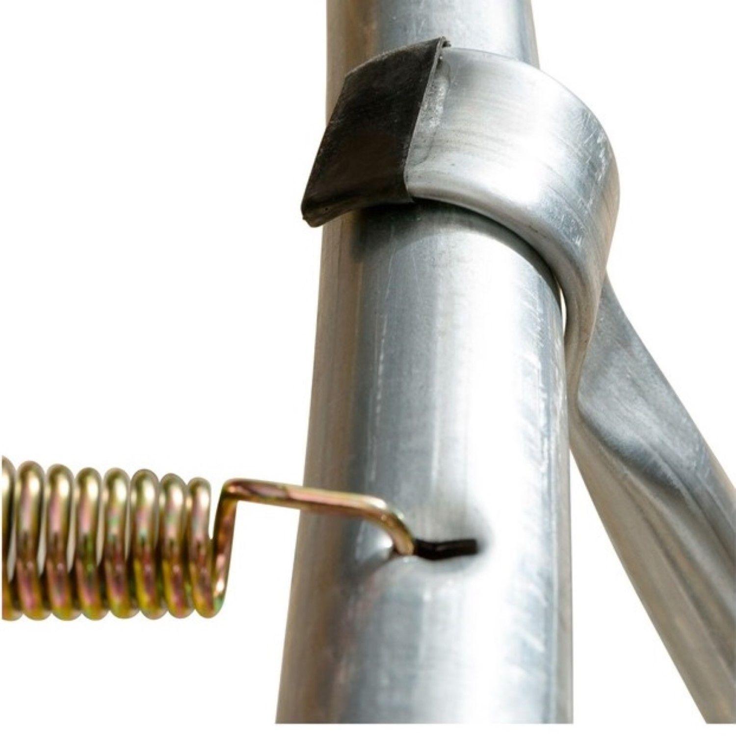 Cama Elastica 3.90 Metros Lona Negra Con Malla-3