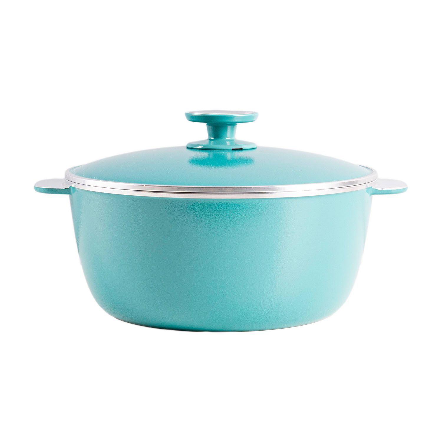 Bateria Essen 4 Piezas Olla & Sartén Con Tapas Aqua-1