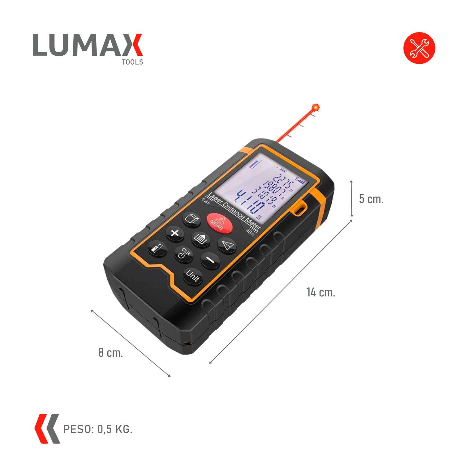 Medidor Laser Digital Lumax Envio Gratis-2