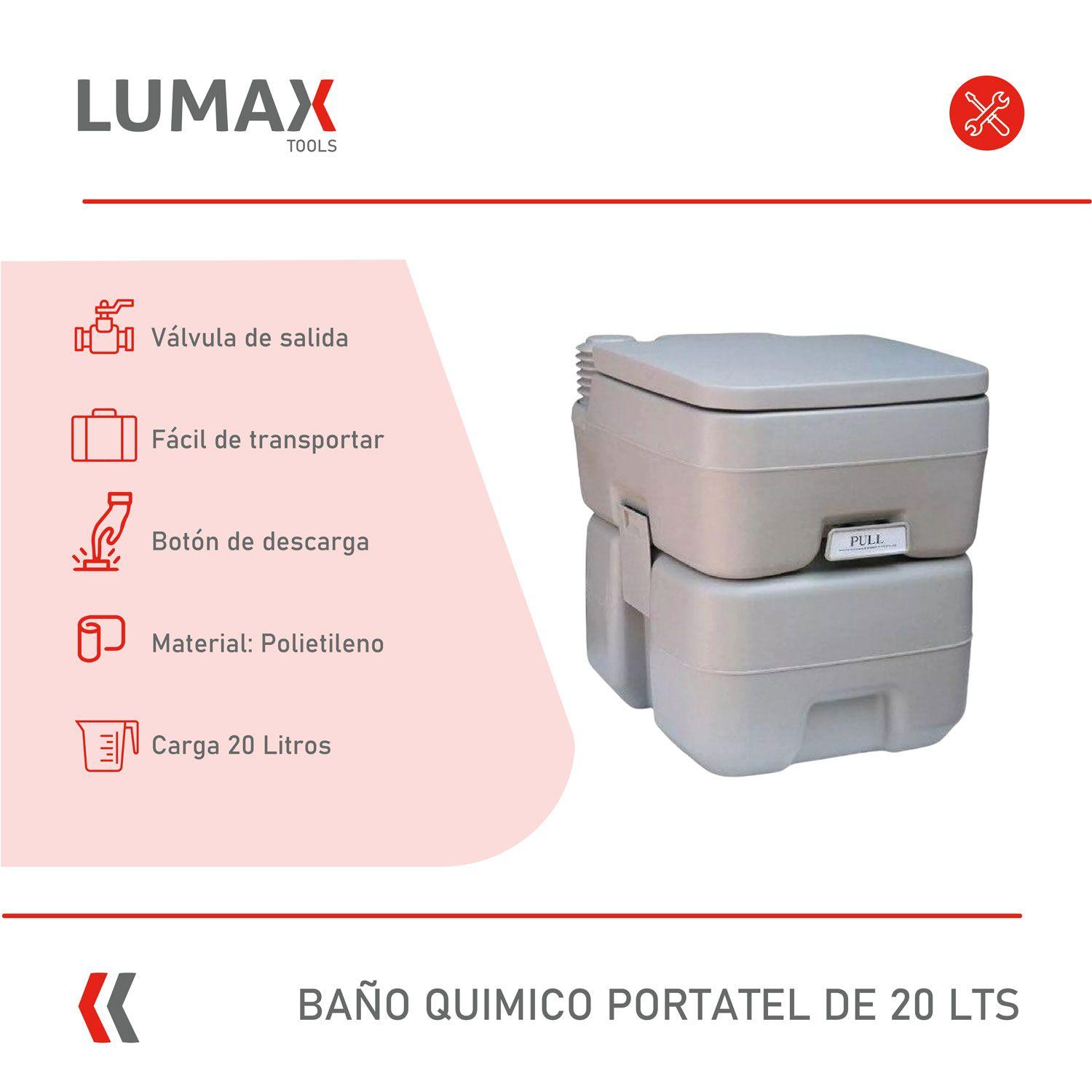 Baño Quimico Portatil Ideal Camping 20 L-1