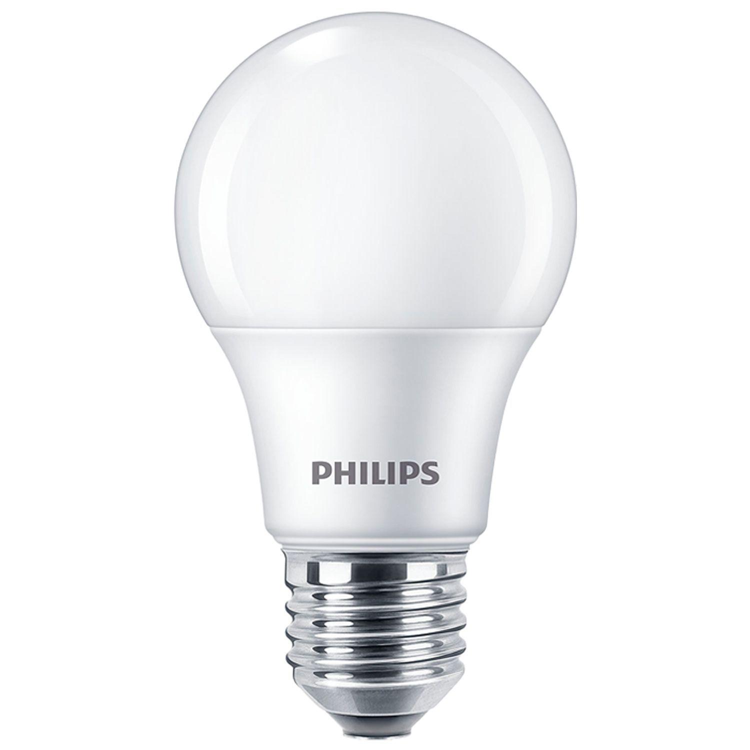 Pack 6 Ampolletas LED Philips EcoHome 12 Watts E27 Fria-1