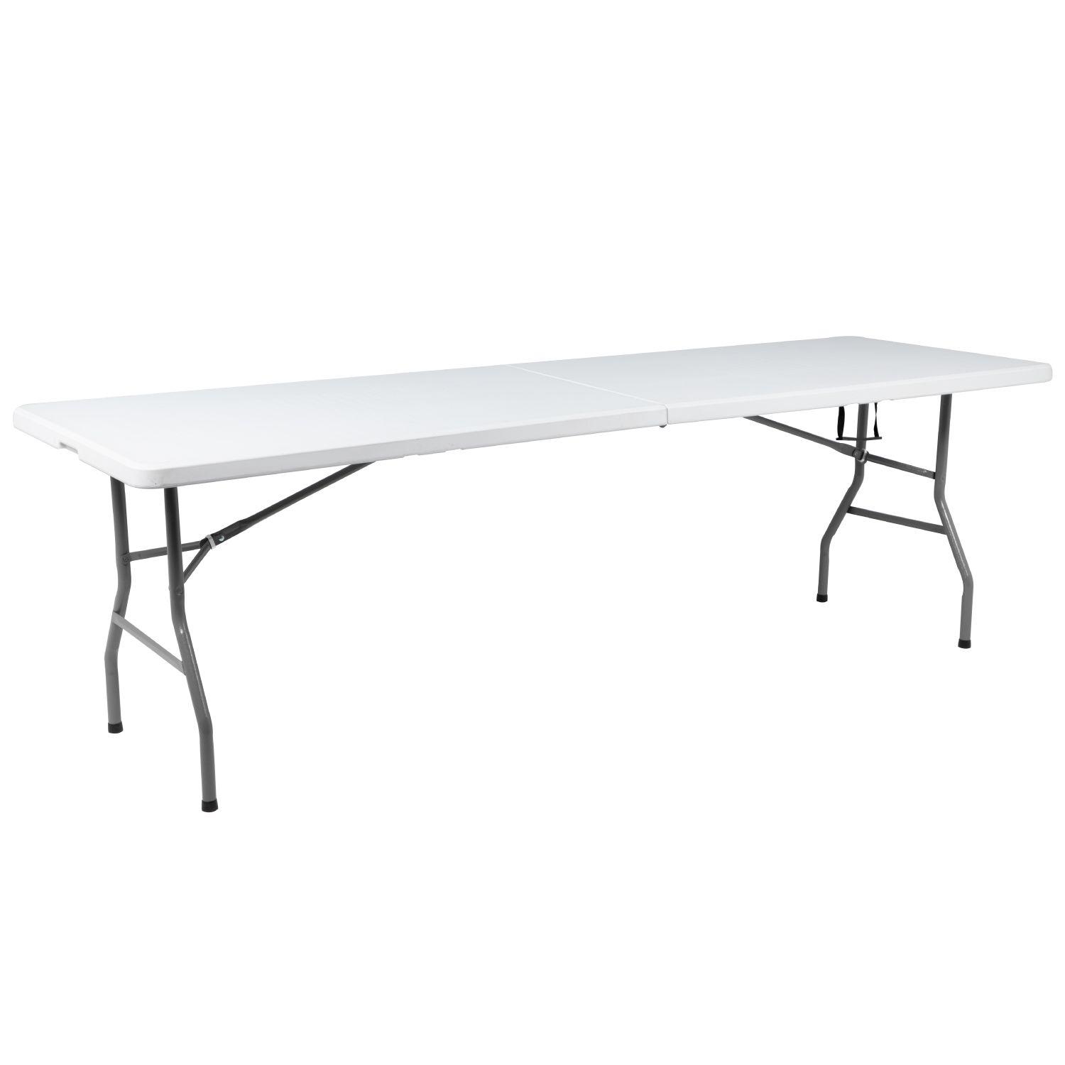 Mesa Plegable 1.8 Mts Tipo Maleta Portatil Camping Jardin-0