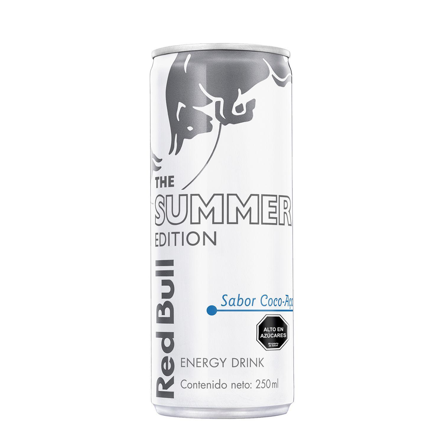 Bebida Energetica Red Bull Coco-Acai 12 Latas De 250ml-1