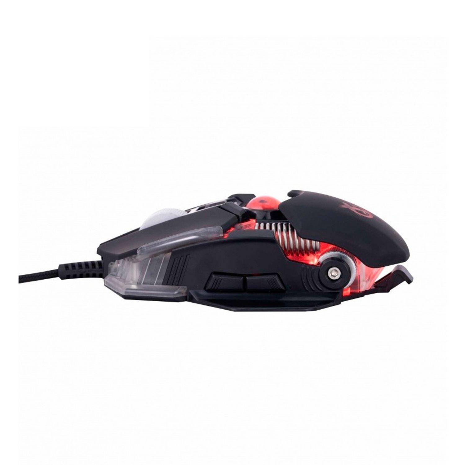 Mouse Gamer USB X-Lizzard DPIs Variables Luces LED Con Metal-3