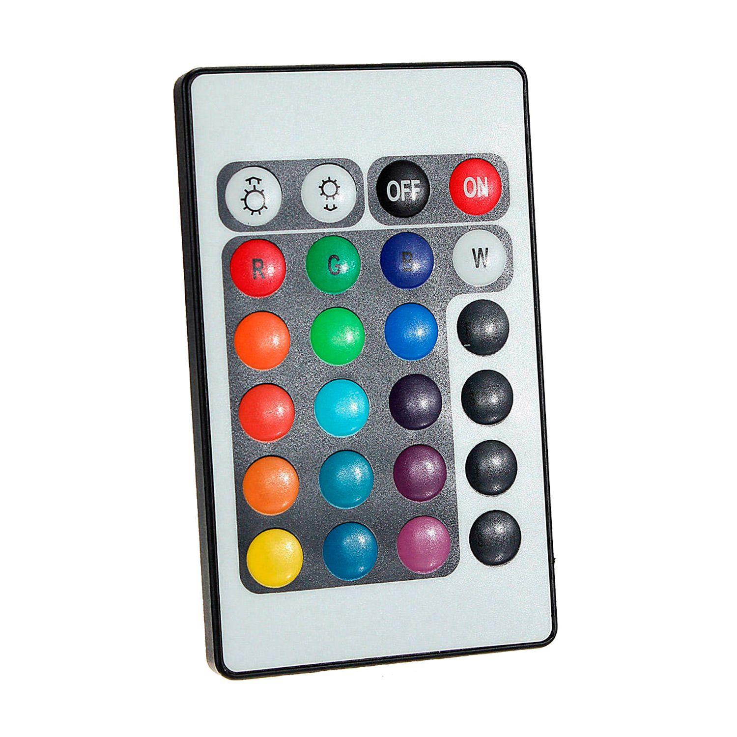 Tira LED 300 Luces RGB 5 Metros + Control Remoto + Tranfo-3