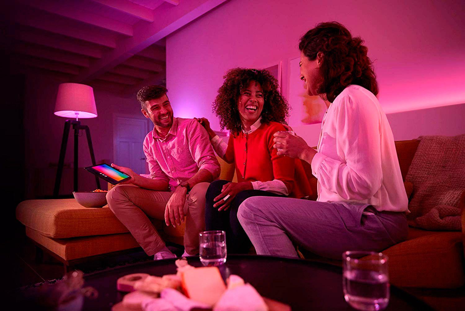 Ampolleta LED Philips Hue 9W E27 Colores Bluetooth y Zigbee-5