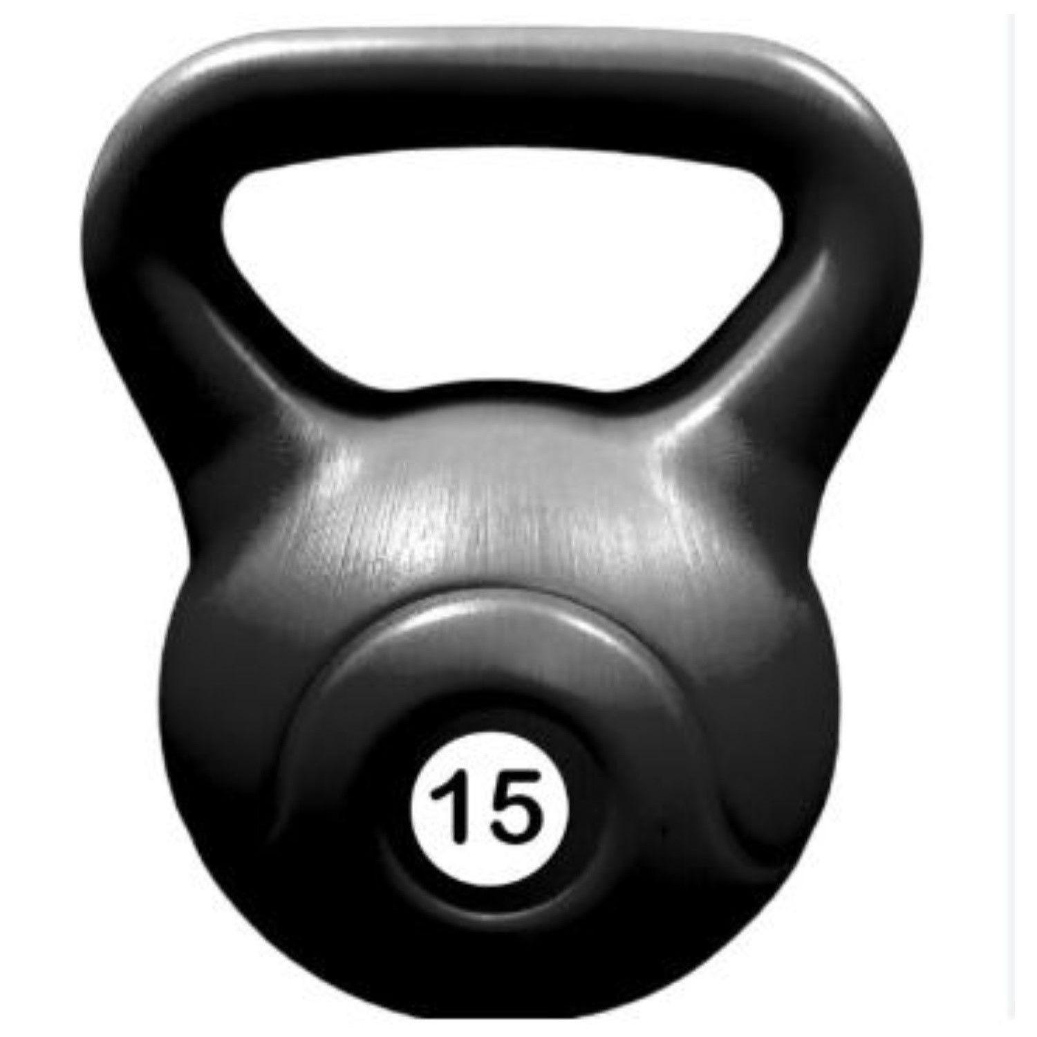 Pesa Rusa Kettlebell 15kg Entrenamiento Crossfit Fitness-0