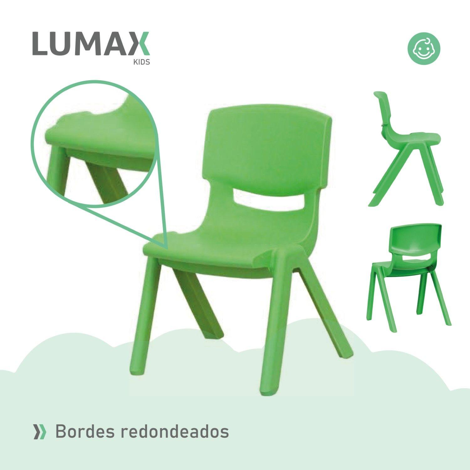 Silla de Plastico Infantil Hogar Jardin Niños MeTinca-5