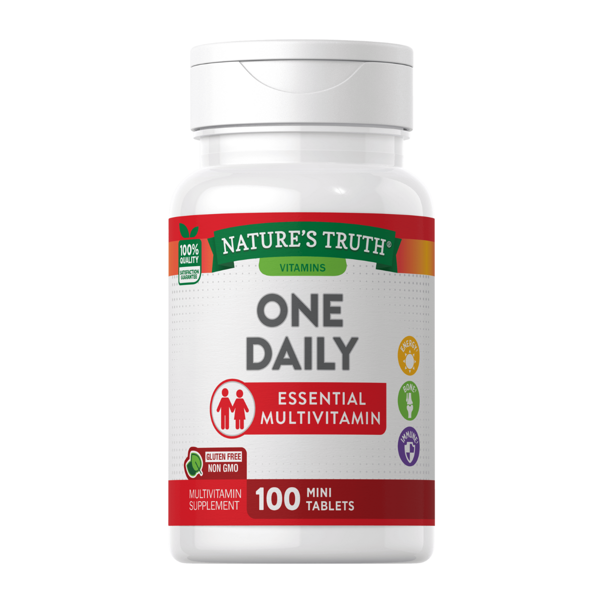 Multivitamínico One Daily - 100 Comprimidos-0