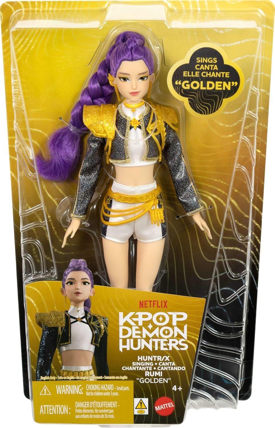 Mu eca Rumi Kpop Demon Hunters Canta Golden Guerreras Kpop-5