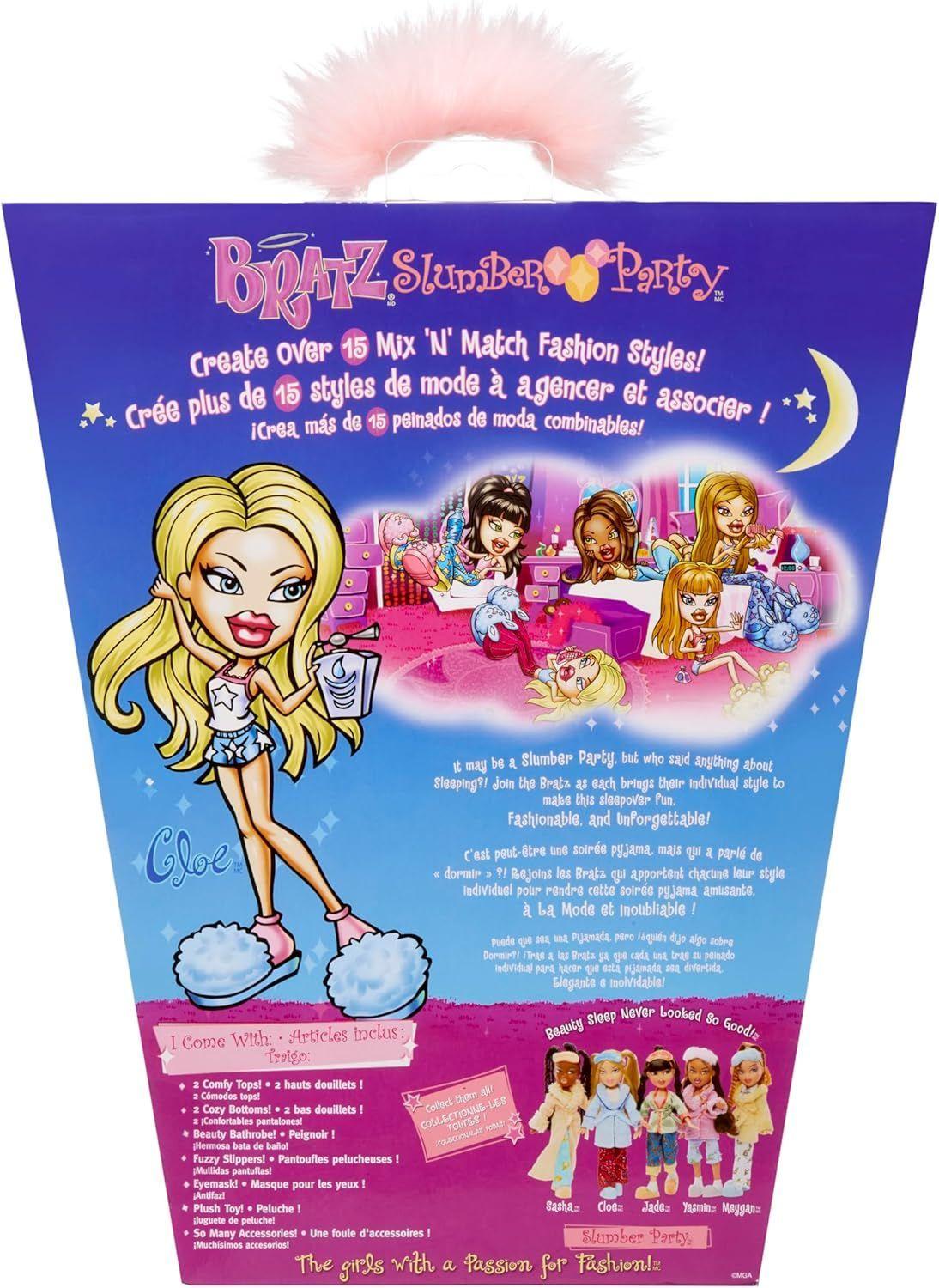 Muñeca Bratz Cloe Slumber Party Fiesta Pijamas-5