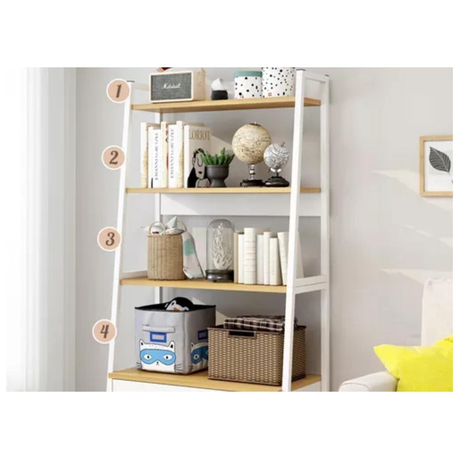Estante Organizador Living 4 Niveles Y 2 Cajones 150*63*30Cm -4