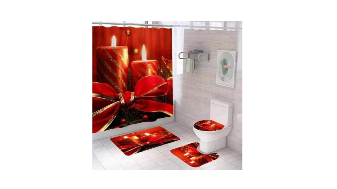 Set De Baño Navidad-0