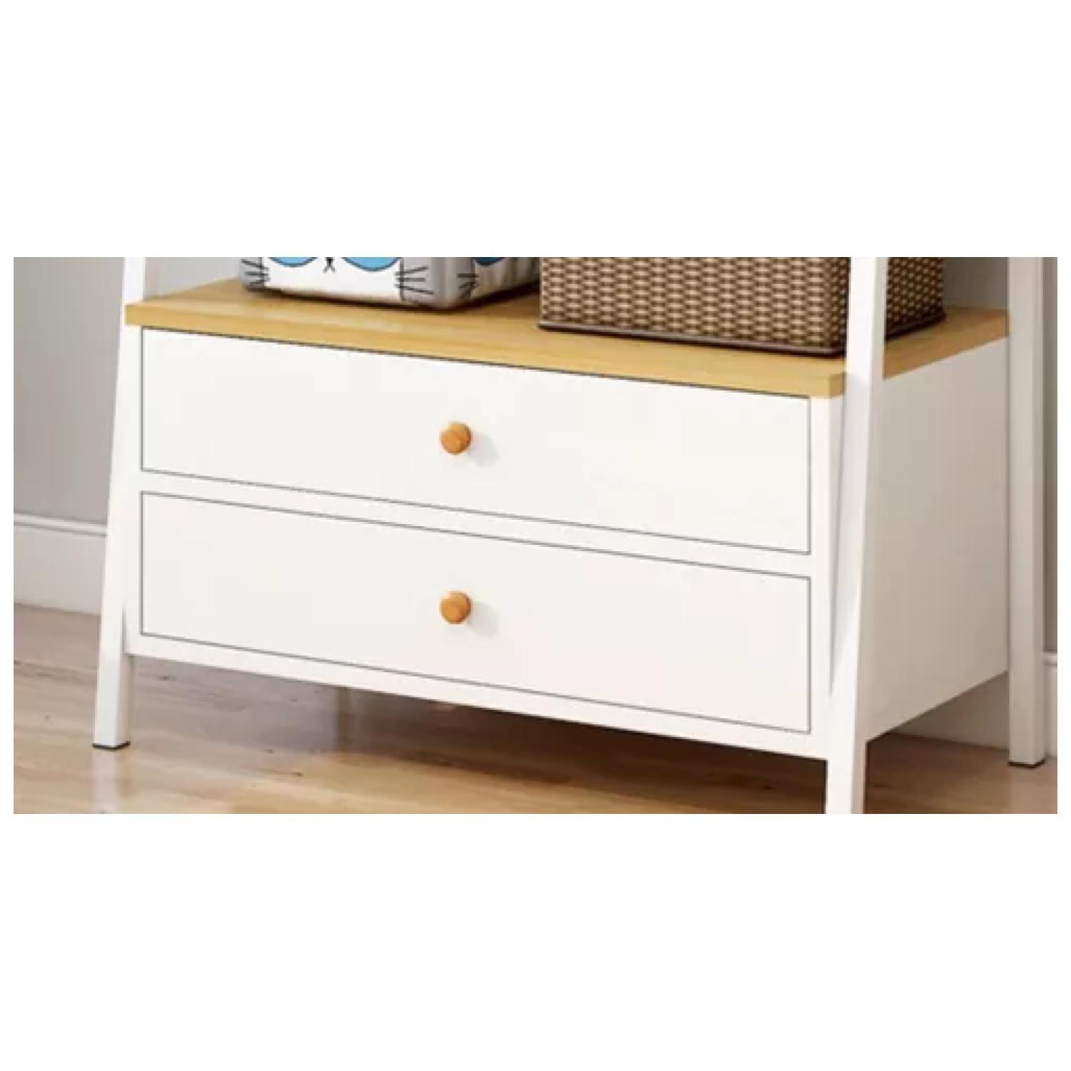Estante Organizador Living 4 Niveles Y 2 Cajones 150*43*30Cm-2