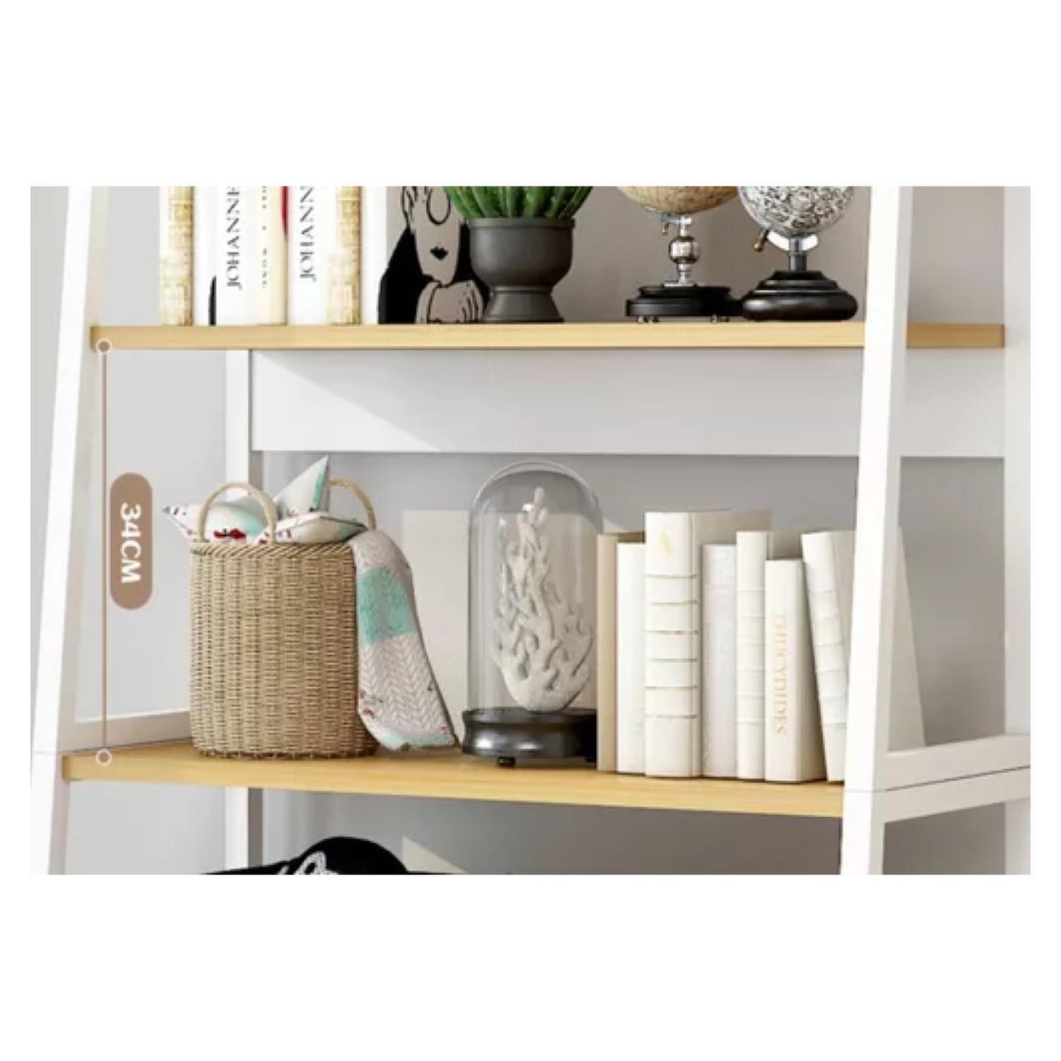 Estante Organizador Living 4 Niveles Y 2 Cajones 150*43*30Cm-3