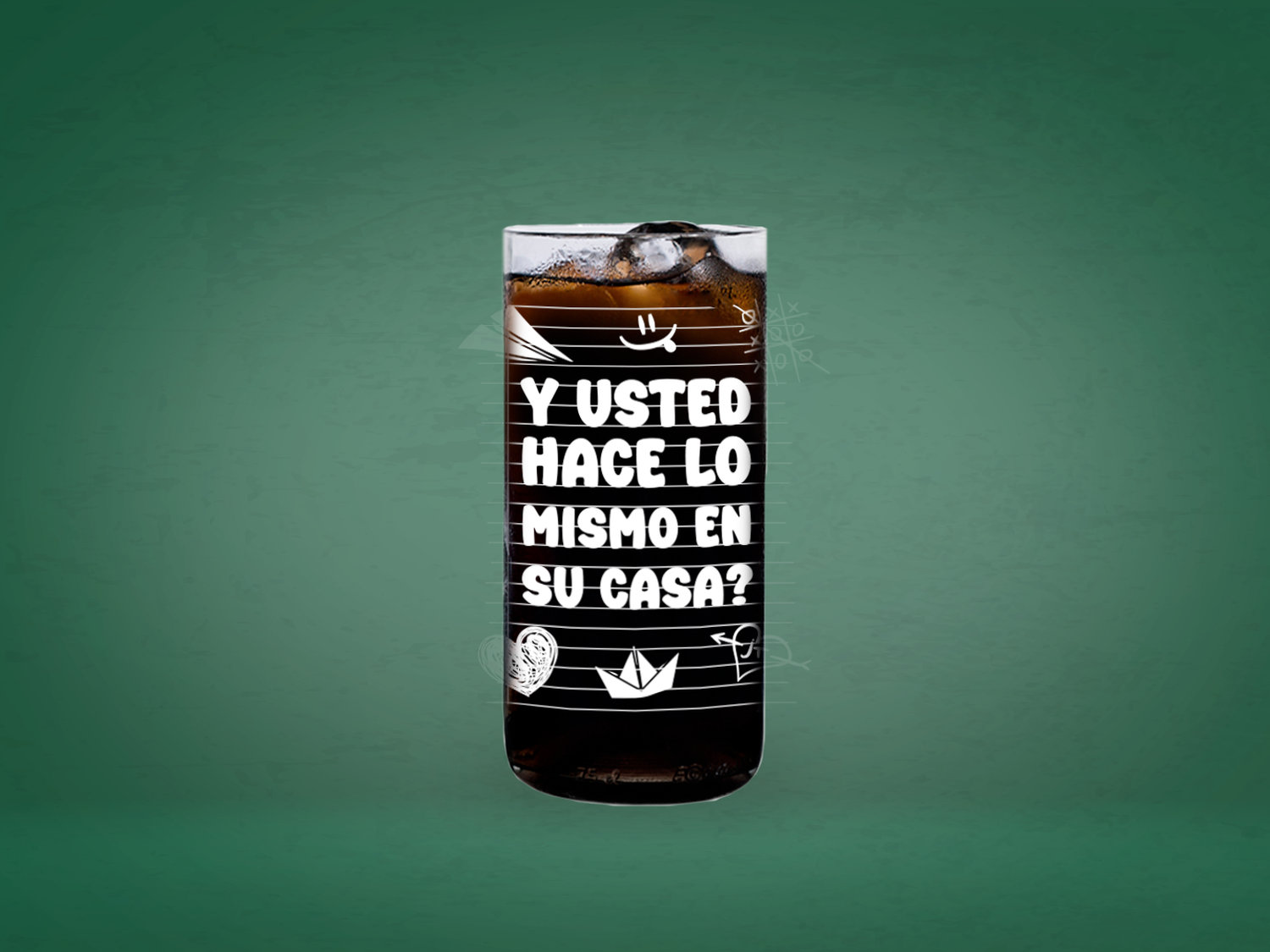 Profesores - Juego de 6 Vasos-5
