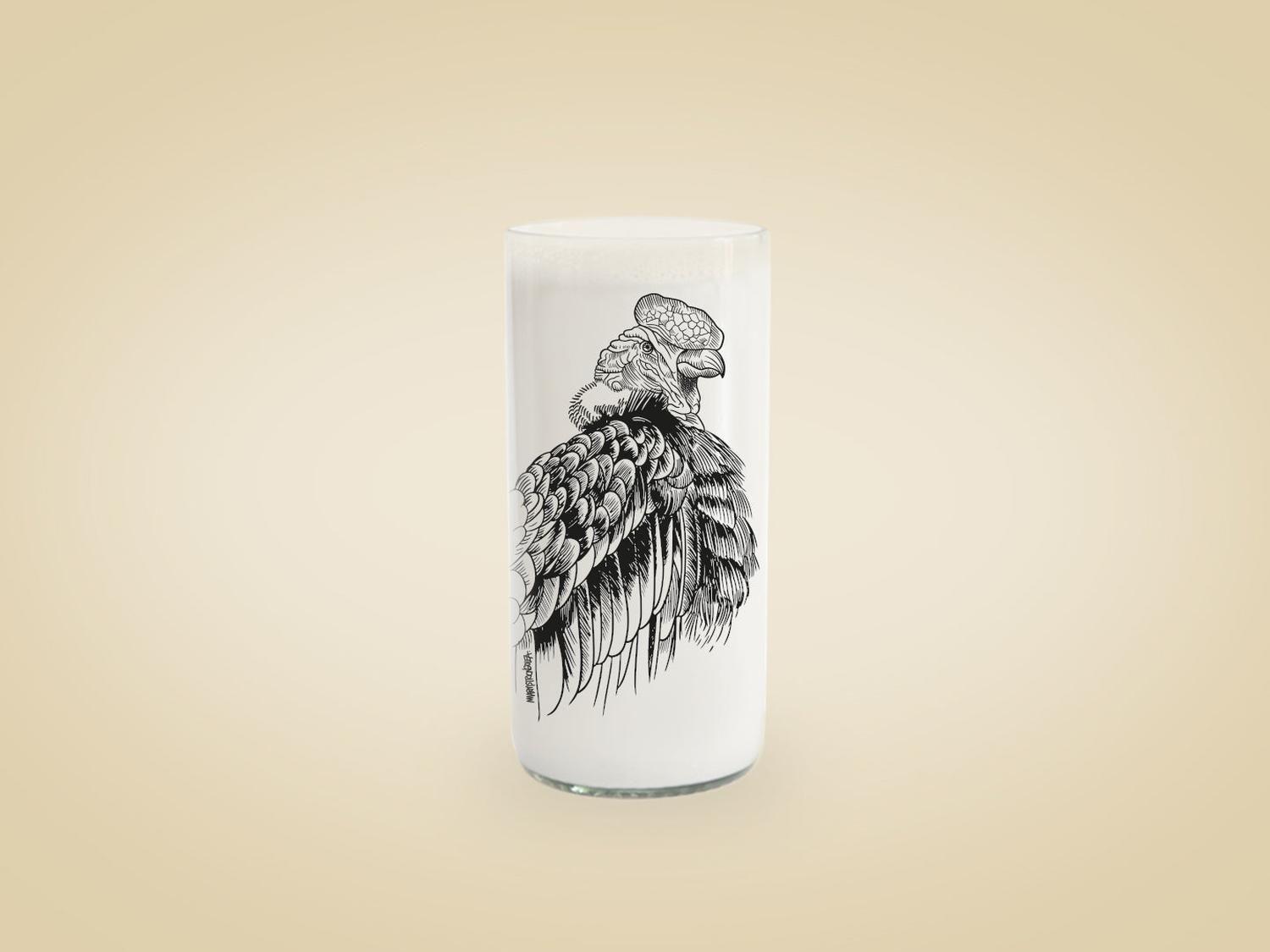 Fauna Chilena - Juego de 6 vasos-4