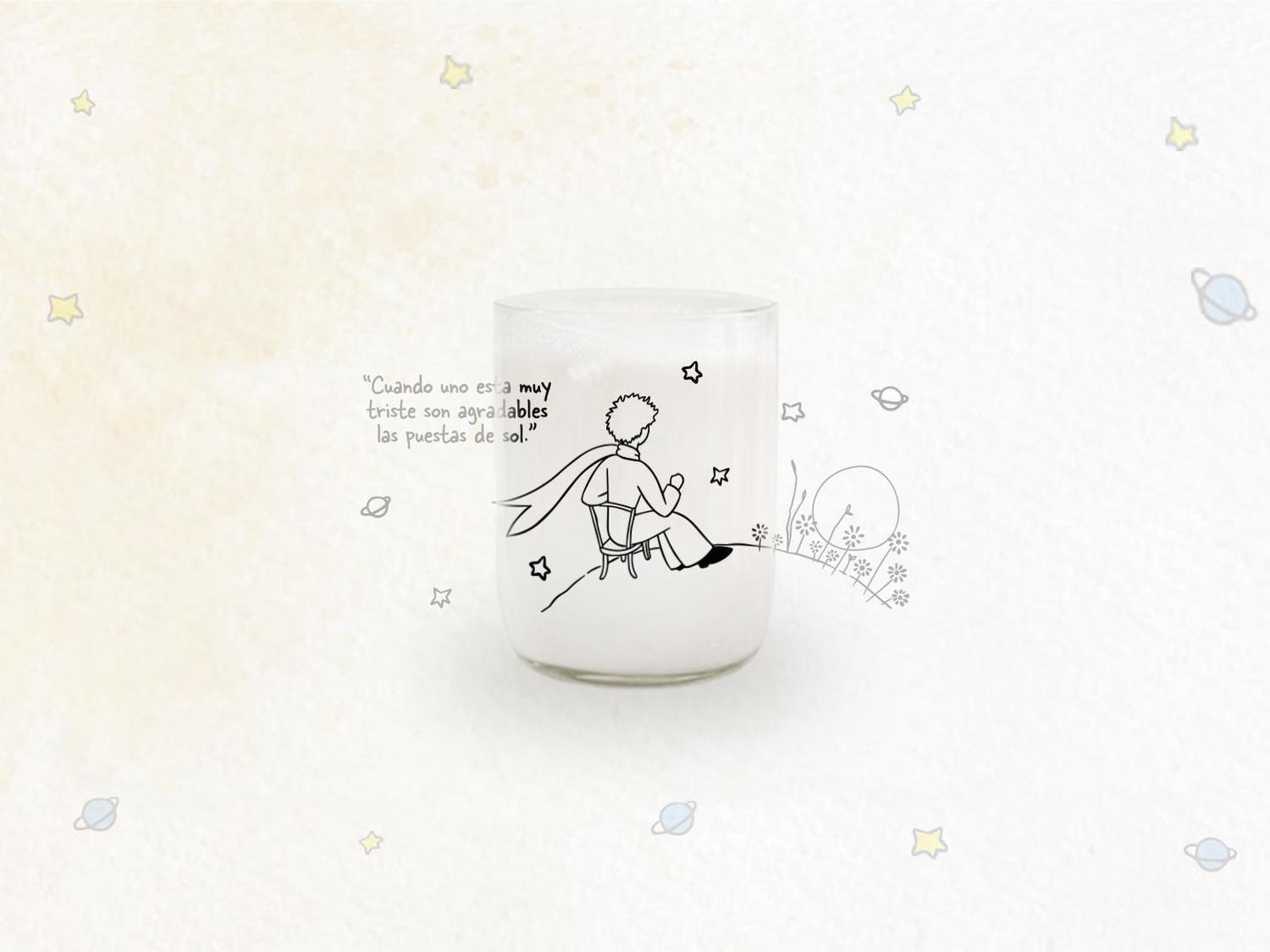 El Principito Mini Juego de Vasitos 200 ml-4