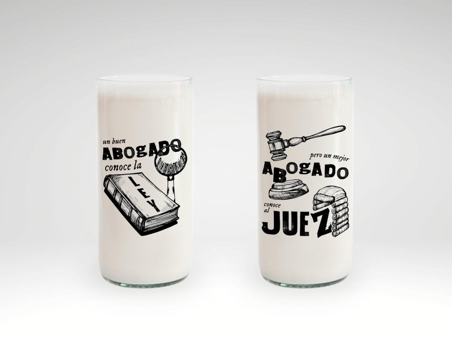 Abogados - Juego de 6 Vasos-5