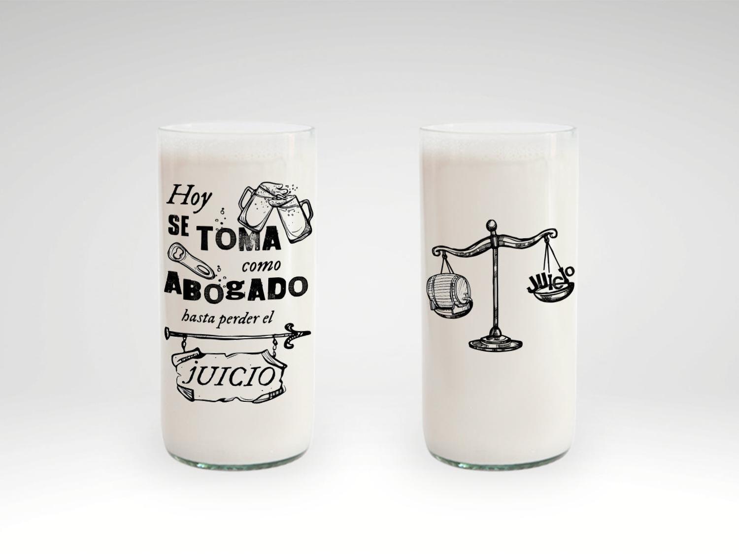 Abogados - Juego de 6 Vasos-2