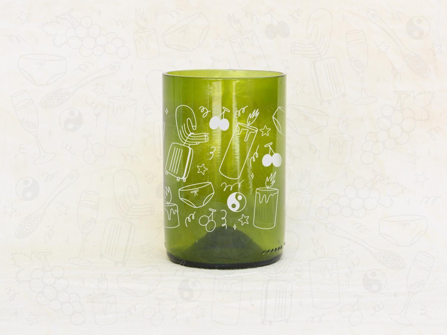 Velita Potenciadora de Patrañas - Aroma Frutal - Verde-2