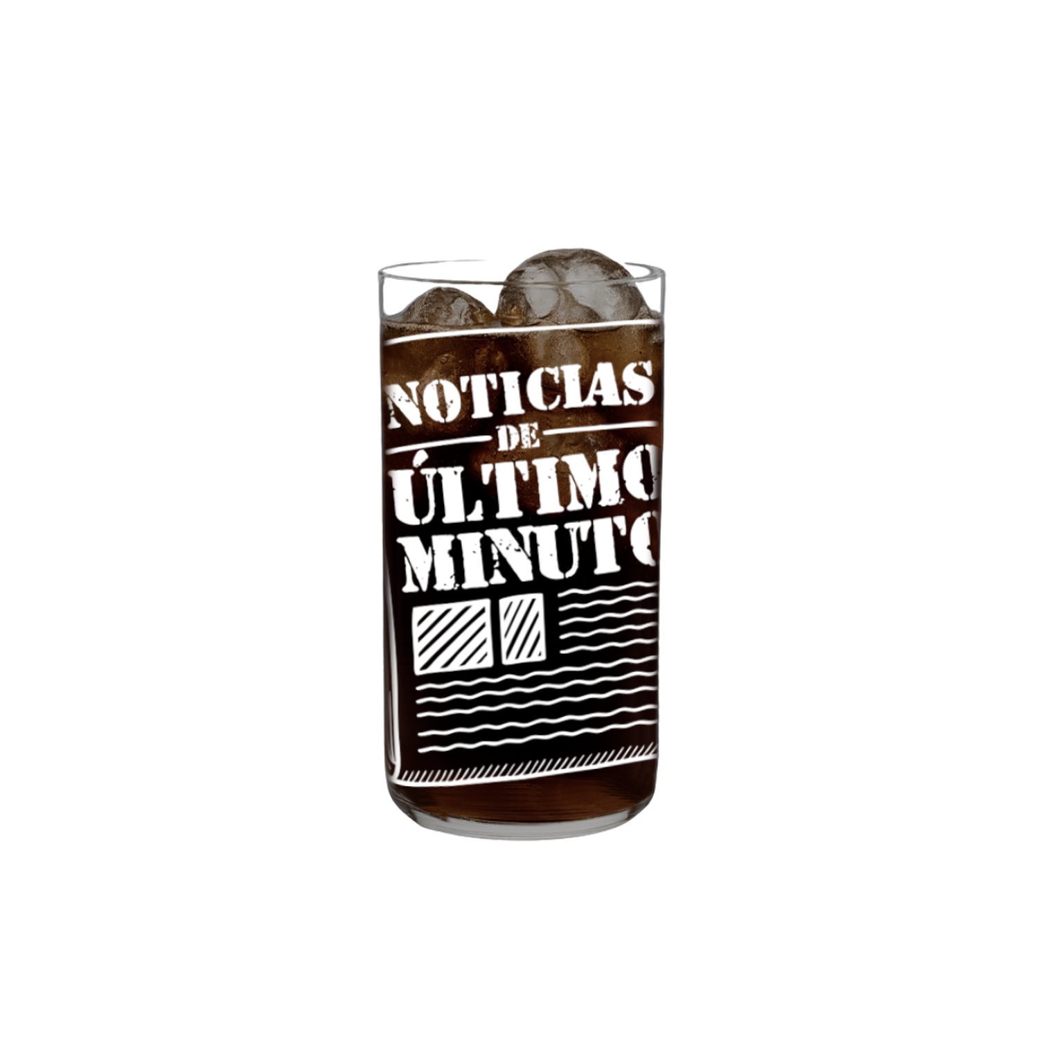PERIODISTAS - Juego de 6 Vasos de 500 ml-4