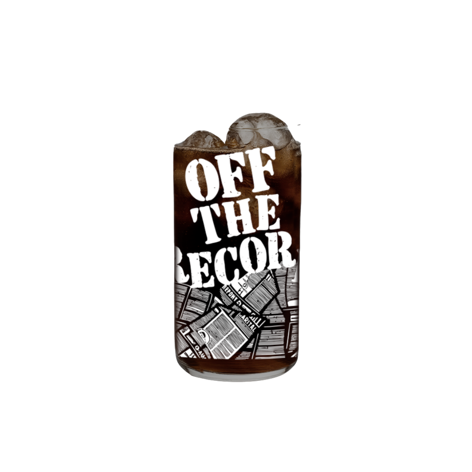 PERIODISTAS - Juego de 6 Vasos de 500 ml-5