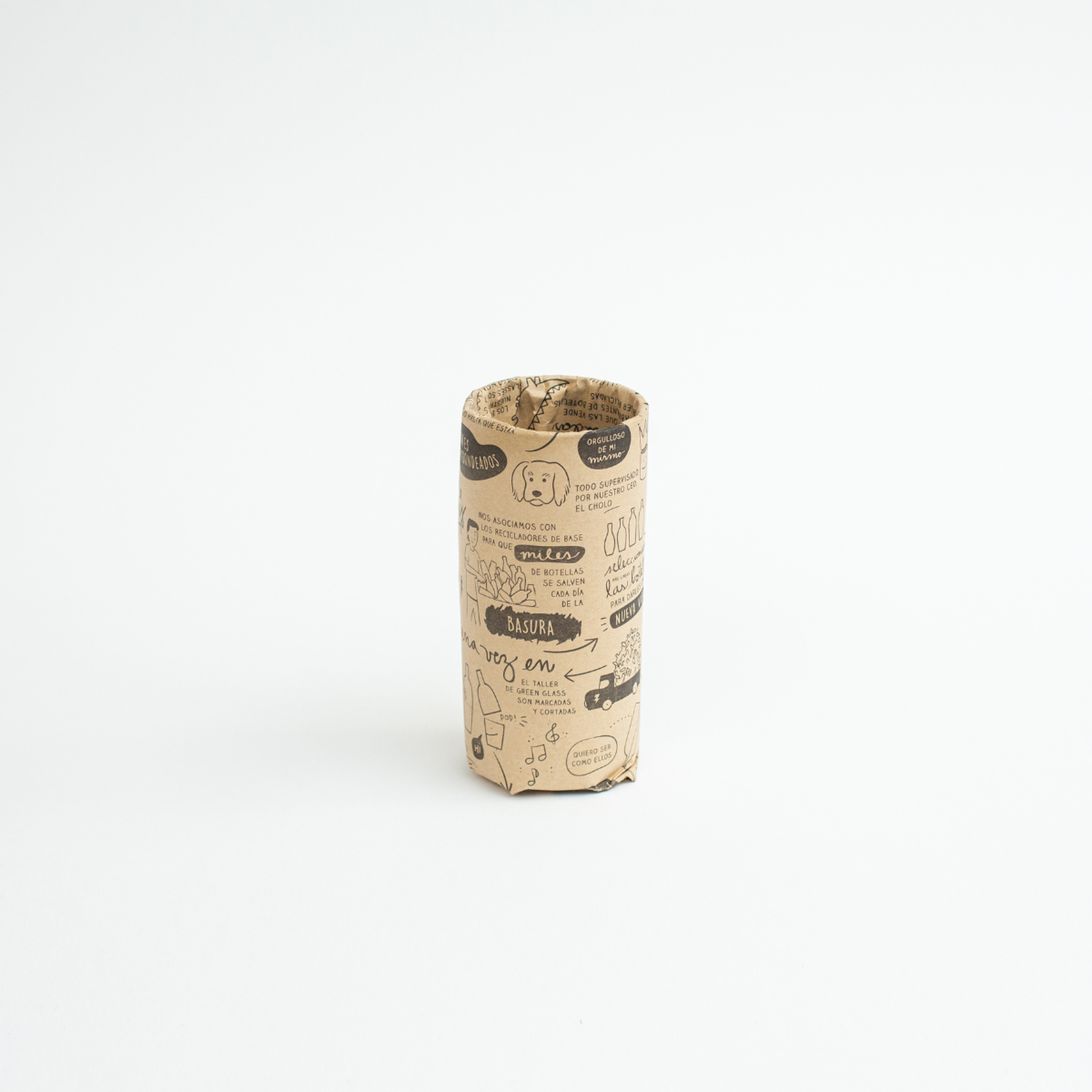 PERIODISTAS - Juego de 6 Vasos de 500 ml-8