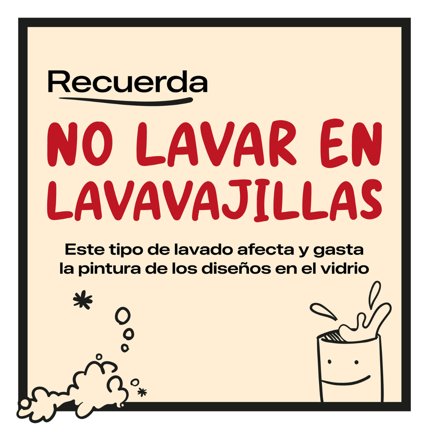 PERIODISTAS - Juego de 6 Vasos de 500 ml-9