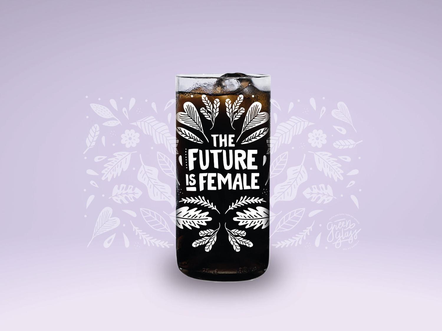 Vasos Feministas Girl Power Juego de 6 Vasos-3