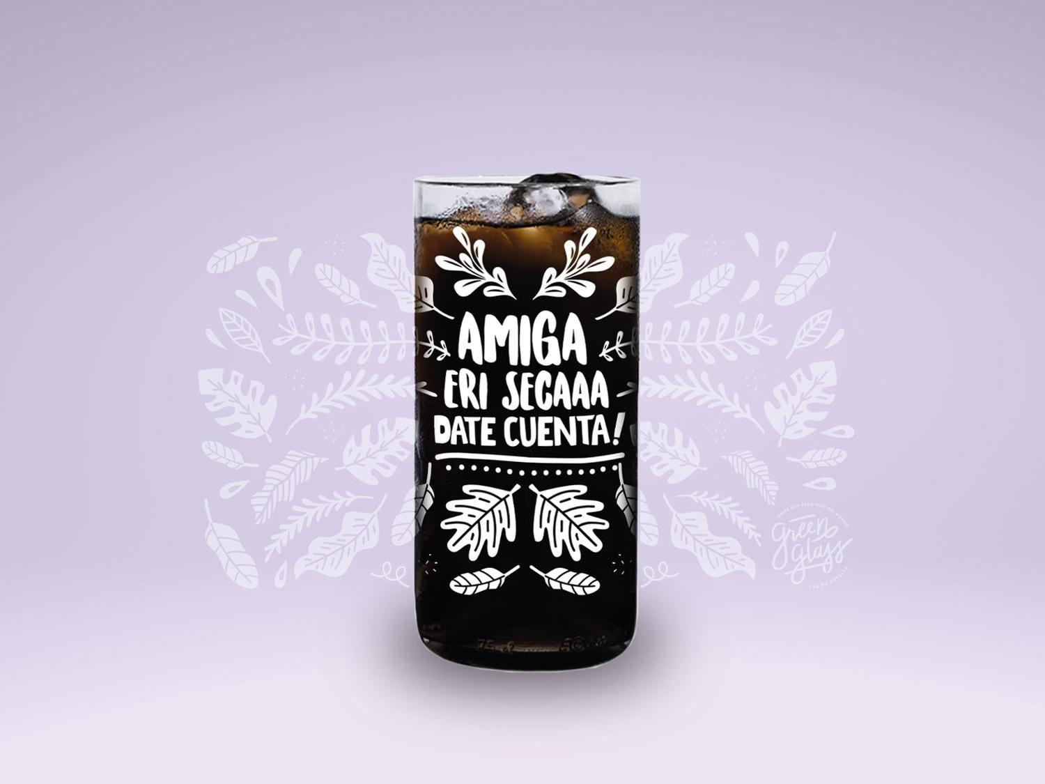 Vasos Feministas Girl Power Juego de 6 Vasos-4