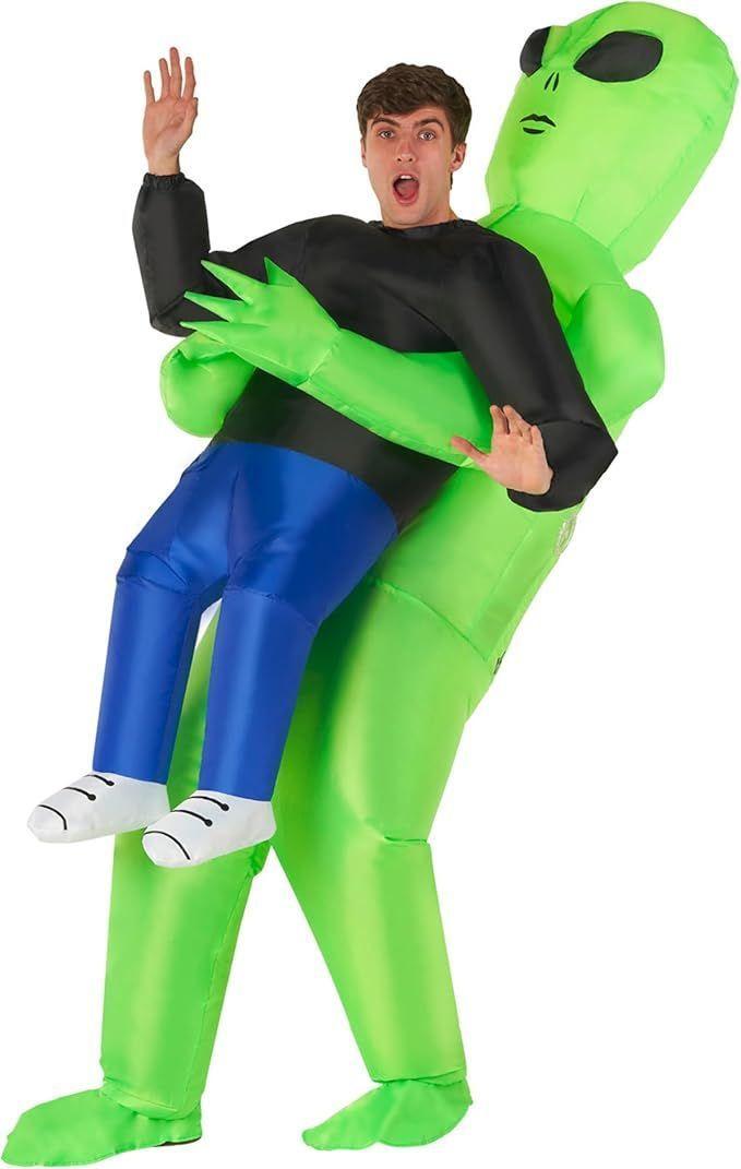 Disfraz Inflable Alíen Traje Extraterrestre Fiesta Disfraces-0