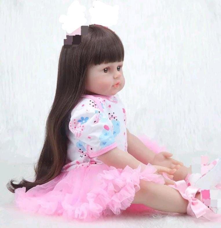 Muñeca Bebé Resborn Realista De Silicona 58 cm.-2