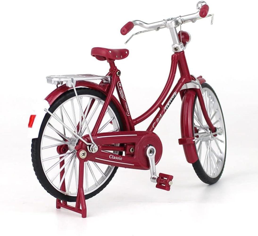 Bicicleta Modelo Vintage Bicicleta Ornamento Decoración-4