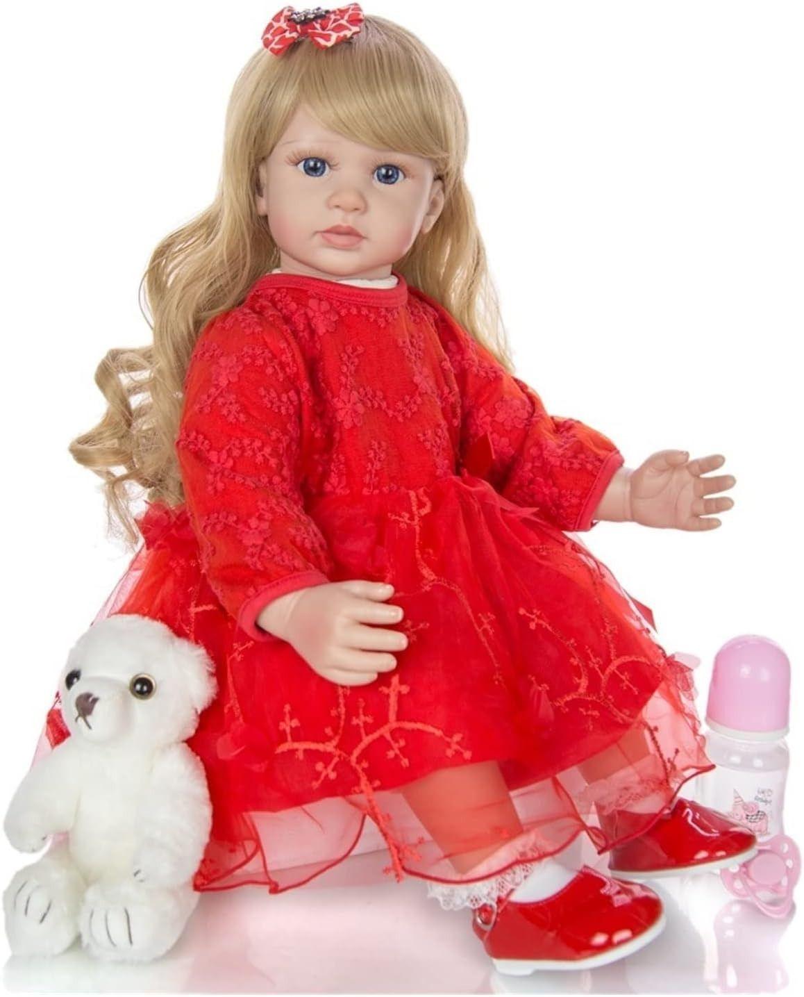 Muñeca Bebé Reborn Silicona 55 Cm-0