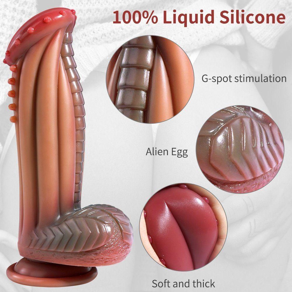 Consolador Alien Sting Head Consolador Animal Realista-2